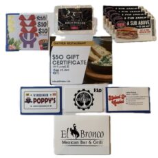 "Local Eats" Gift Cards